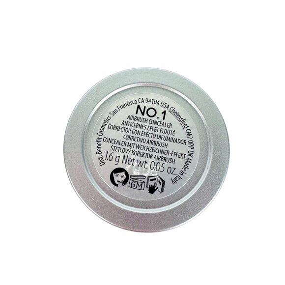 Benefit Cosmetics Boi-ing Airbrush Concealer (Medium Coverage) NO. 1 NEW - Picture 9 of 11